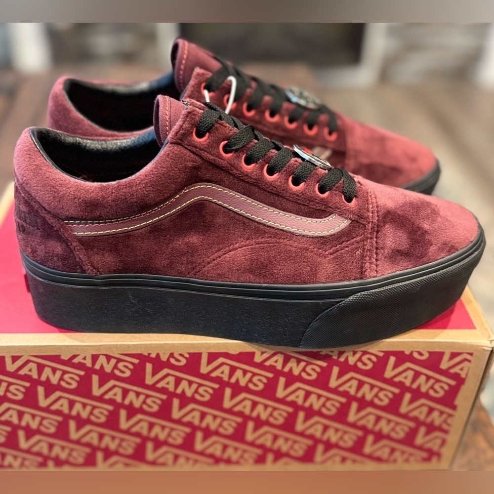 Vans x Disney Old Skool Stackform  “Poison Apple” Sneaker